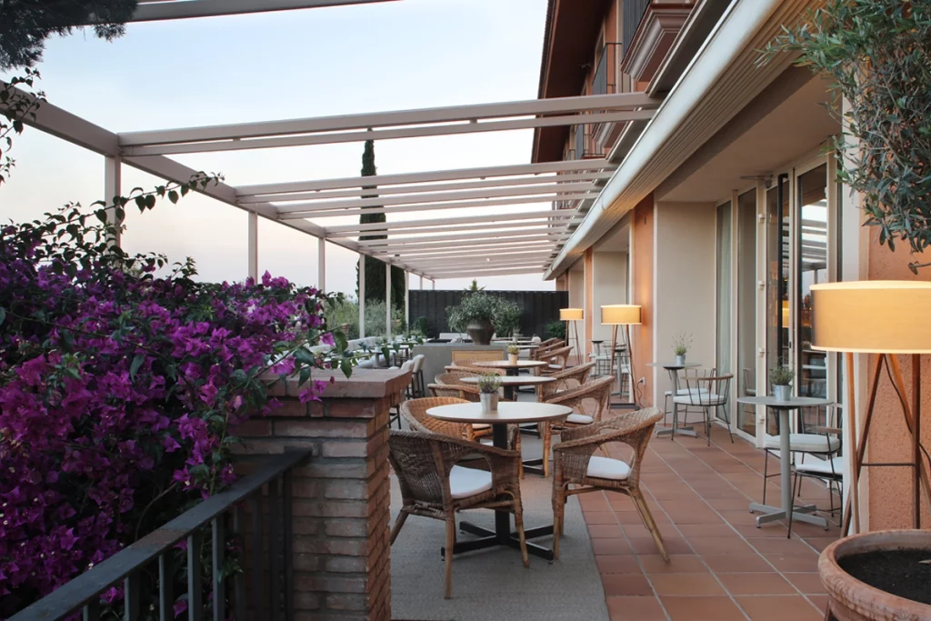 pergola hotel peralada